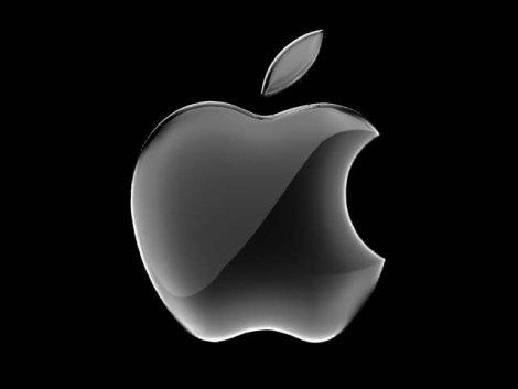 черный логотип apple