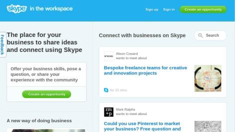 Skype In The Workspace