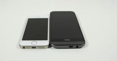 iphone vs m8