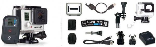 Комплект GoPro Hero 3+ Black Edition