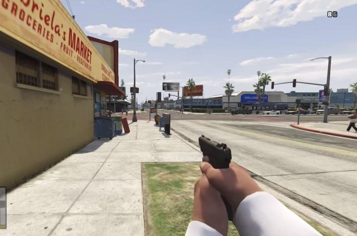 GTA V First-Person Shooter (FPS)