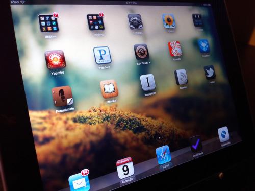 Домашний экран iPad