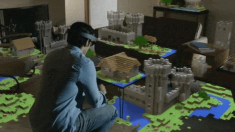 HoloLens minecraft
