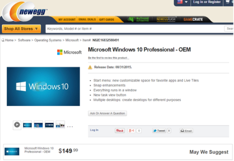 windows 10 цена