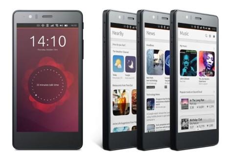 Ubuntu-смартфон Aquaris E5