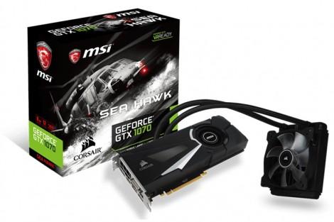 MSI GeForce GTX 1070 SEA HAWK X 1