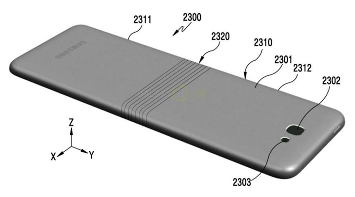 Samsung патентует новый вариант гибкого смартфона